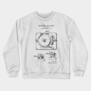 RECORD PLAYER Crewneck Sweatshirt